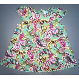 Vera Bradley Baby Paisley Dress Girl 6-9 months